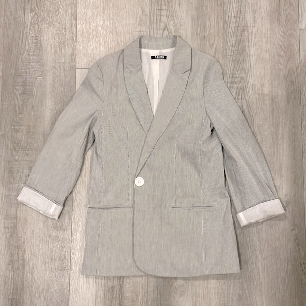 NWOT LF Luma Italian Cotton Blazer Small